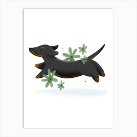 Dachshund , Dogs Print Art Print , wall art Art Print