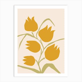 Yellow Tulips Art Print