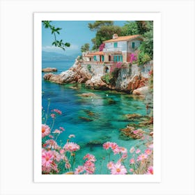 House By The Sea Art Print