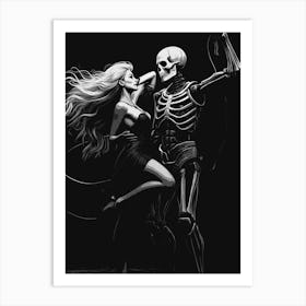 Couple Dance Art Print