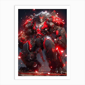 Overwatch Gorilla Character Art Art Print