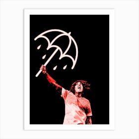 Umbrella Bring Me The Horizon Art Print