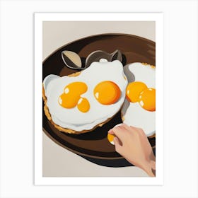 Fried Eggs 1 Art Print