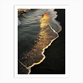 Sunset On The Beach 6 Art Print