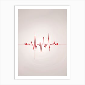 Heartbeat Print Art Print