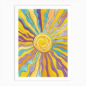 Sunbhines Art Print