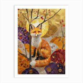 Autumn Fox Art Print