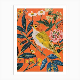 Spring Birds Baldpate 2 Art Print