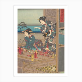 Print 33 By Utagawa Kunisada Art Print