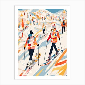 Are, Sweden, Ski Resort Illustration 0 Art Print