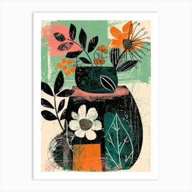 Flowers In A Vase 101 Art Print