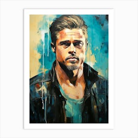 Brad Pitt (3) Art Print