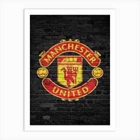 Manchester United 5 Art Print