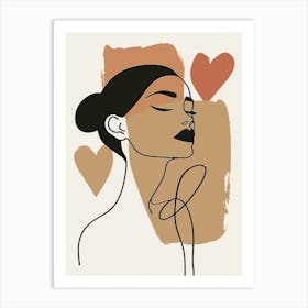 Portrait Of A Woman 2 Art Print