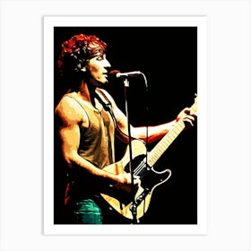 Bruce Springsteen Art Print