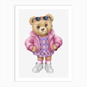 Teddy Bear 3 Art Print