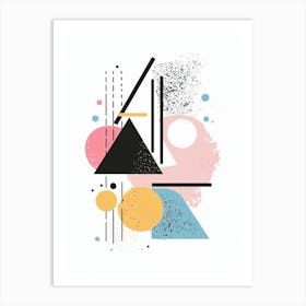 Abstract Geometric Pattern 11 Art Print