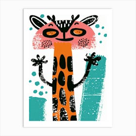 Giraffe 134 Art Print