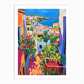 Otranto Italy 2 Fauvist Painting Art Print