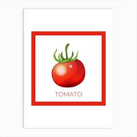 Tomato Art Print