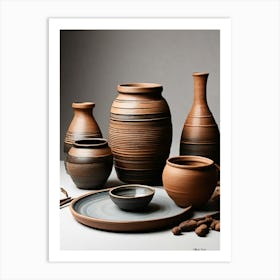 Pottery 1 Art Print