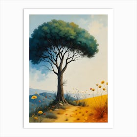 Lone Tree Art Print