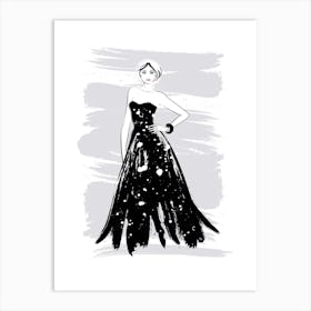 Dancing Girl Art Print