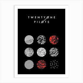 Twenty One Pilots 1 Art Print