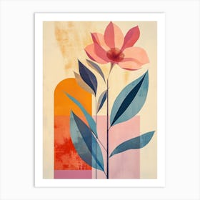 Abstract Flower Art Print