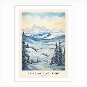 Tatra National Park Poland 4 Poster Art Print