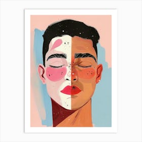 Portrait Of A Man 41 Art Print