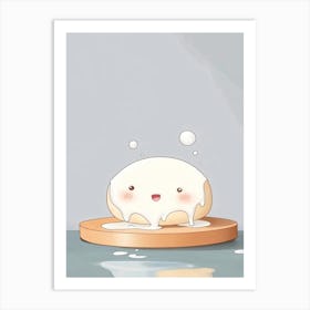 Donut Manga Art Print