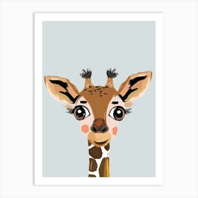 Giraffe 152 Art Print