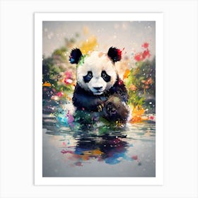 Panda Art Print