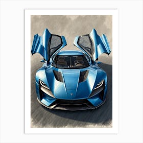 Mclaren P1 1 Art Print