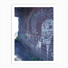 Graffiti At Hadley Gate 2 Art Print