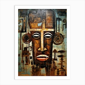 Bata Brilliance - African Masks Series Art Print