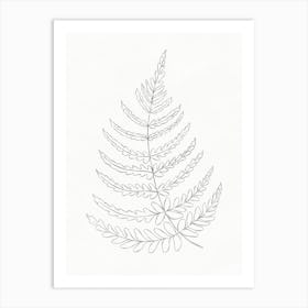 Fern Leaf 2 Art Print