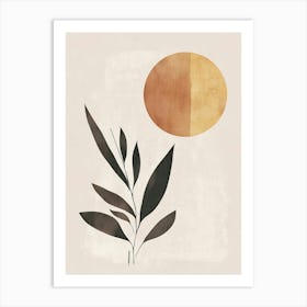 Dry Leaves Art Print