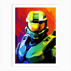 Halo Game Art Print