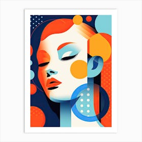 Euphoric Unveilings: Pop Art Beauties Art Print