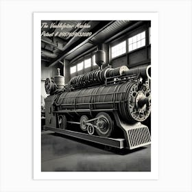 The Mythical Veeblefetzer Machine- Reimagined 11 Art Print