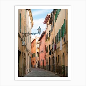 Streets Of Tuscany Italy Art Print