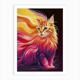 Kitty Cat 9 Art Print