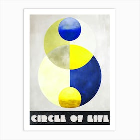 The Circle Of Life Light Art Print