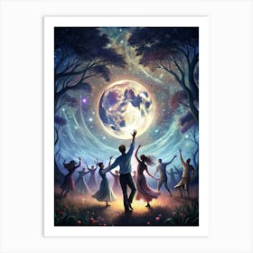 Dance Of The Moon Art Print