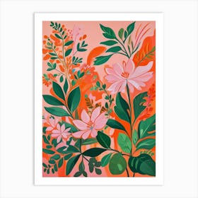 Matisse Expression Purity Rosé Living Room Art Print (3) Art Print