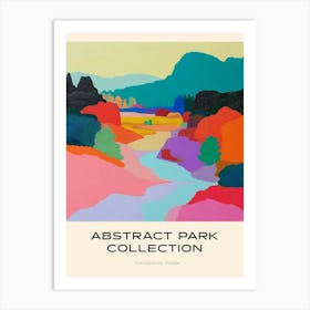 Abstract Park Collection Poster Hangang Park Seoul 2 Art Print