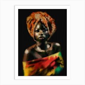 African Woman Art Print