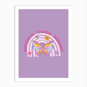 Butterfly Spread Your Wings Art Print